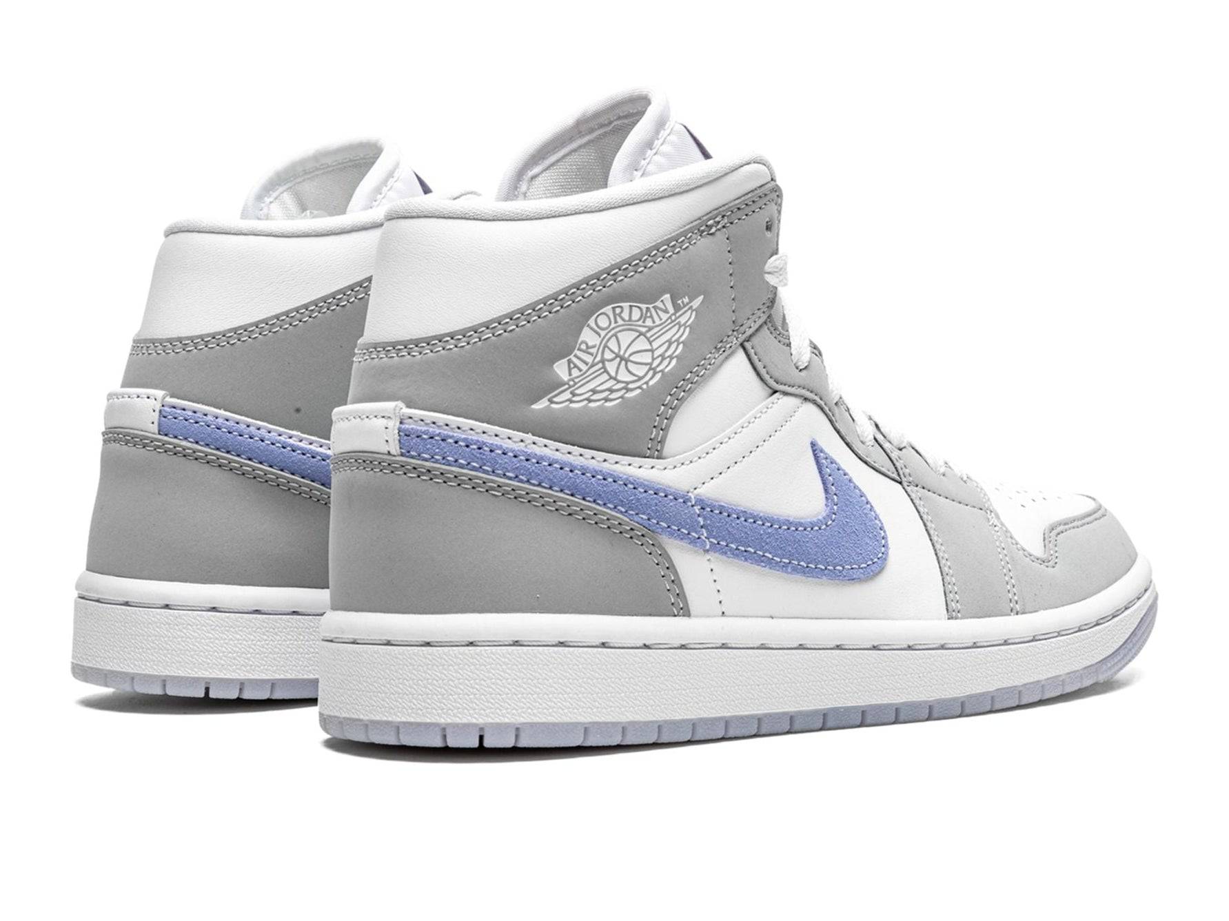 Air Jordan 1 Mid Aluminium Wolf Grey