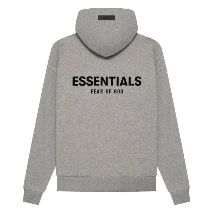 Fear of God Essentials Hoodie Dark Oatmeal (SS22)